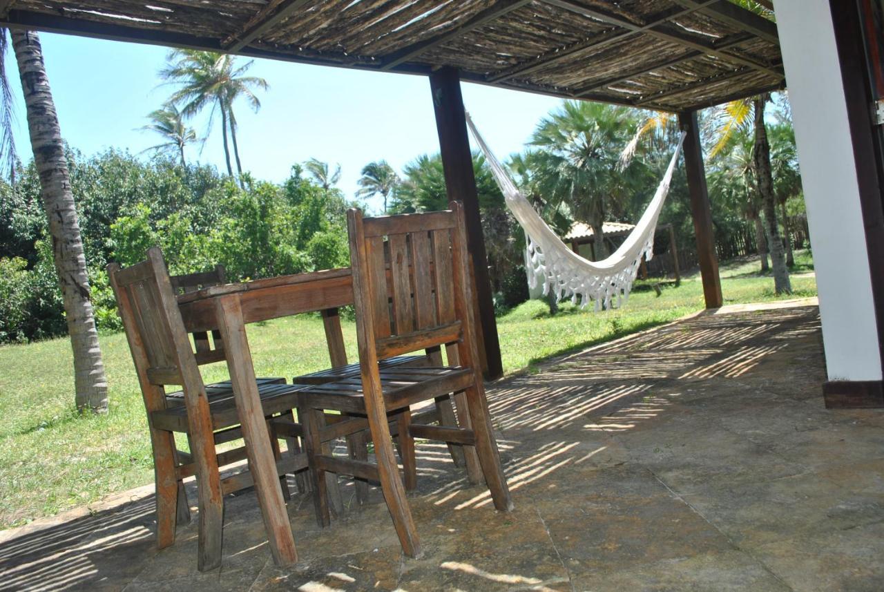 CASA DELLA, Bangalô Coqueiro, 40 m2, Vista Mar Vila Luis Correia Exterior foto